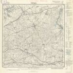 Meßtischblatt Nr.1890 Gallingen - 1:25.000 (1928)