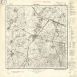 Meßtischblatt Nr.1892 Korschen - 1:25.000 (1936)