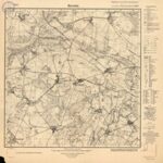 Meßtischblatt Nr.1960 Kerstin - 1:25.000 (1951)