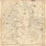 Meßtischblatt Nr.1962 Bulgrin - 1:25.000 (1907)