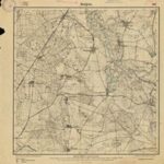 Meßtischblatt Nr.1962 Bulgrin - 1:25.000 (1907)