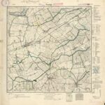 Meßtischblatt Nr.1981 Poslige - 1:25.000 (1925)