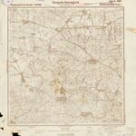 Meßtischblatt Nr.1985 Sommerfeld - 1:25.000 (1944)