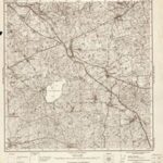 Meßtischblatt Nr.1987 Armsdorf - 1:25.000 (1944)