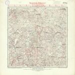 Meßtischblatt Nr.1990 Siegfriedswalde - Agronomische Ausgabe 1:25.000 (1890)