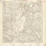 Meßtischblatt Nr.1997 Kruglanken - 1:25.000 (1944)