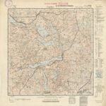 Meßtischblatt Nr.20100 Gonsken - 1:25.000 (1935)