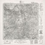 Meßtischblatt Nr.20100 Herzogskirchen - 1:25.000 (1944)