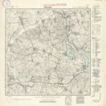 Meßtischblatt Nr.2083 Miswalde - 1:25.000 (1930)