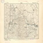 Meßtischblatt Nr.2178 Mewe - 1:25.000 (1910)