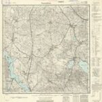 Meßtischblatt Nr.2185 Sonnenborn - 1:25.000 (1938)