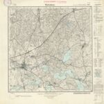 Meßtischblatt Nr.2190 Wartenburg - 1:25.000 (1936)