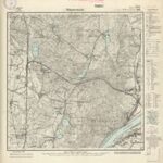 Meßtischblatt Nr.2278 Münsterwalde - 1:25.000 (1928)