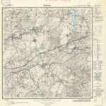 Meßtischblatt Nr.2280 Groß Krebs - 1:25.000 (1933)