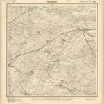 Meßtischblatt Nr.2384 Bergfriede - 1:25.000 (1912)
