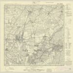 Topographische Karte 1:25.000 (2427) Glinide [1952, Meßtischblatt]