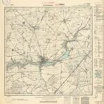 Meßtischblatt Nr.2469 Preußisch Friedland - 1:25.000 (1938)