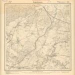 Meßtischblatt Nr.2479 Roggenhausen - 1:25.000 (1909)