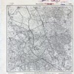 Meßtischblatt Nr.2485 Peterswalde - 1:25.000 (1926)