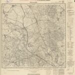 Meßtischblatt Nr.2485 Peterswalde - 1:25.000 (1938)