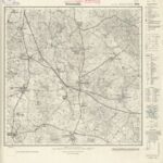 Meßtischblatt Nr.2486 Geierswalde - 1:25.000 (1929)