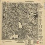 Meßtischblatt Nr.2491 Ortelsburg (West) - 1:25.000 (1935)