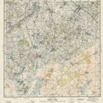 Meßtischblatt Nr.2498 Kolmerfelde - 1:25.000 (1944)