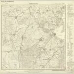 Topographische Karte 1:25.000 (2544) Hohenzieritz [1937, Meßtischblatt]