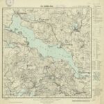 Meßtischblatt Nr.2561 Groß Lübbe See - 1:25.000 (1933)