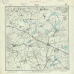 Meßtischblatt Nr.2579 Okonin - 1:25.000 (1900)