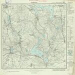 Meßtischblatt Nr.2587 Gardienen - 1:25.000 (1928)