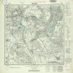 Meßtischblatt Nr.2588 Grünfließ - 1:25.000 (1938)