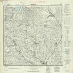 Meßtischblatt Nr.2591 Willenberg - 1:25.000 (1934)