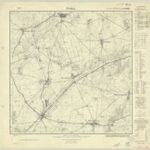 Topographische Karte 1:25.000 (2751) Penkun [1932, Meßtischblatt]