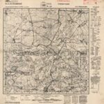 Meßtischblatt Nr.2772 Hohenwalde - 1:25.000 (1940)