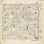 Meßtischblatt Nr.2853 Bahn - 1:25.000 (1924)