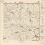 Meßtischblatt Nr.2854 Schwochow - 1:25.000 (1925)