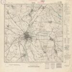 Meßtischblatt Nr.2855 Pyritz - 1:25.000 (1936)