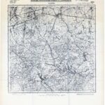 Meßtischblatt Nr.2864 Arnsfelde - 1:25.000 (1945)