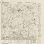 Meßtischblatt Nr.2868 Wissek - 1:25.000 (1944)