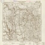 Meßtischblatt Nr.2882 Wilhelmsdank - 1:25.000 (1944)