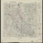 Topographische Karte 1:25.000 (2915) Wardenburg [1944, Meßtischblatt]