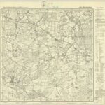 Topographische Karte 1:25.000 (2916) Kirchhatten  [ca. 1950, Meßtischblatt]