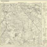 Topographische Karte 1:25.000 (2922) Kirchwalsede  [ca. 1936, Meßtischblatt]