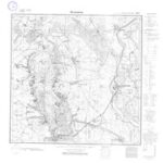 Meßtischblatt Nr.2957 Bernstein - 1:25.000 (1934)