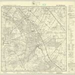 Topographische Karte 1:25.000 (3013) Markhausen  [ca. 1950, Meßtischblatt]