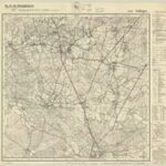 Topographische Karte 1:25.000 (3016) Dötlingen [ca. 1944, Meßtischblatt]