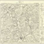 Topographische Karte 1:25.000 (3017) Harpstedt  [ca. 1935, Meßtischblatt]