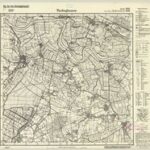 Topographische Karte 1:25.000 (3020) Thedinghausen  [ca. 1935, Meßtischblatt]
