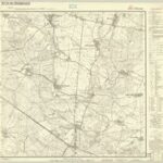 Topographische Karte 1:25.000 (3038) Glöwen [1937, Meßtischblatt]